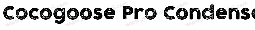 Cocogoose Pro Condensed字体转换